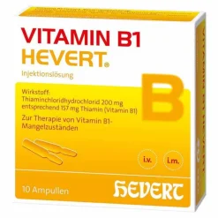 Vitamin B1 Hevert Ampullen, 10X2 ml