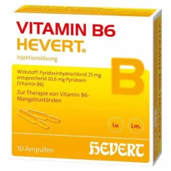 Vitamin B6 Hevert Ampullen, 10X2 ml