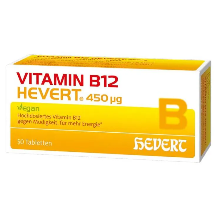 Vitamin B12 Hevert 450 µg Tabletten, 50 St