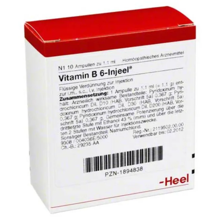 Vitamin B6 Injeel Ampullen, 10 St