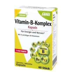 Vitamin B Komplex vegetabile Kapseln Salus, 60 St