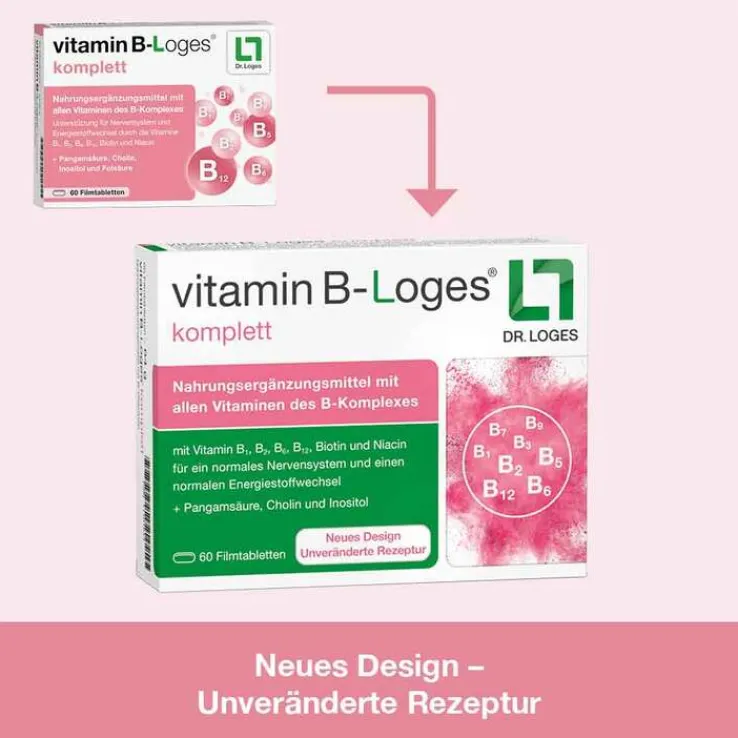 vitamin B-Loges komplett Filmtabletten, 60 St