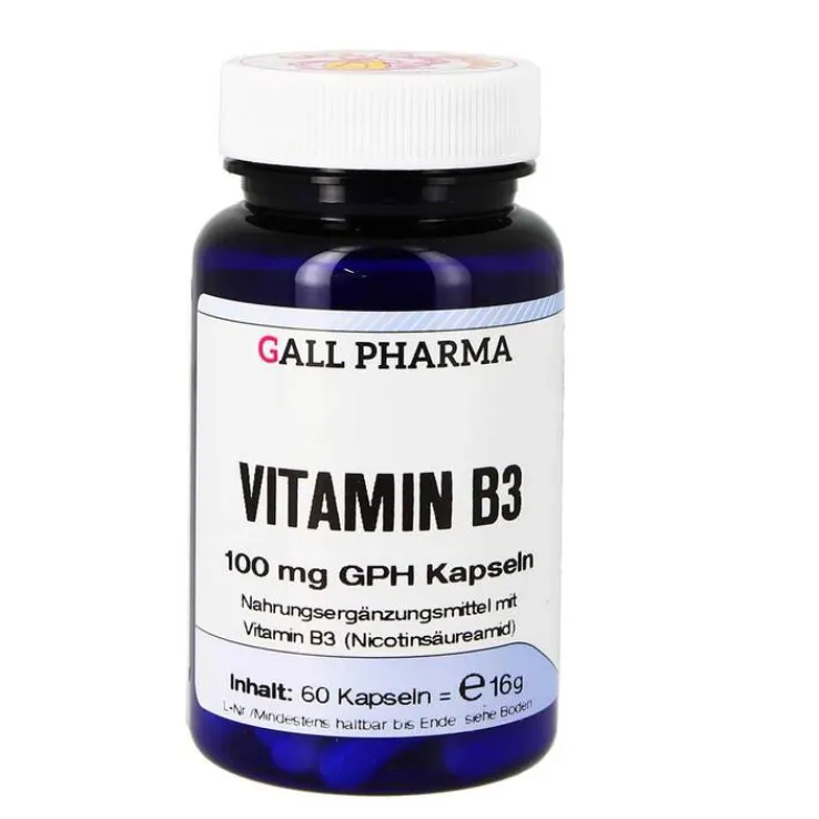 Vitamin B3 100 mg GPH Kapseln, 60 St