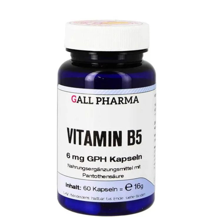 Vitamin B5 6 mg GPH Kapseln, 60 St