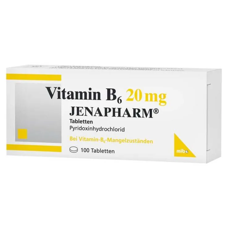 Vitamin B6 20 mg Jenapharm Tabletten, 100 St