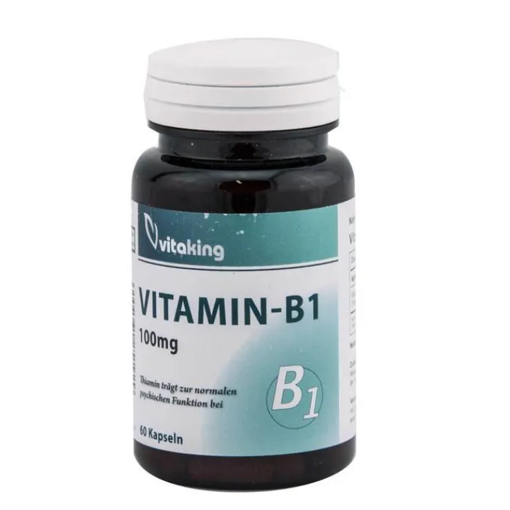 Vitamin B1 100 mg Kapseln 60 St., 60 St