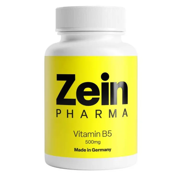 Vitamin B5 Pantothensäure 500 mg Kapseln, 120 St
