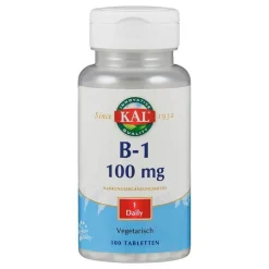 Vitamin B1 Thiamin 100 mg Tabletten, 100 St