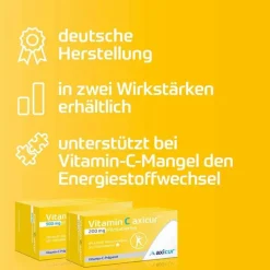 Vitamin C axicur® 500 mg Filmtabletten, 100 St