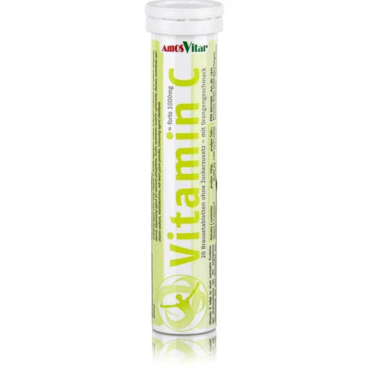 Vitamin C 1000 mg Amosvital Brausetabletten, 20 St