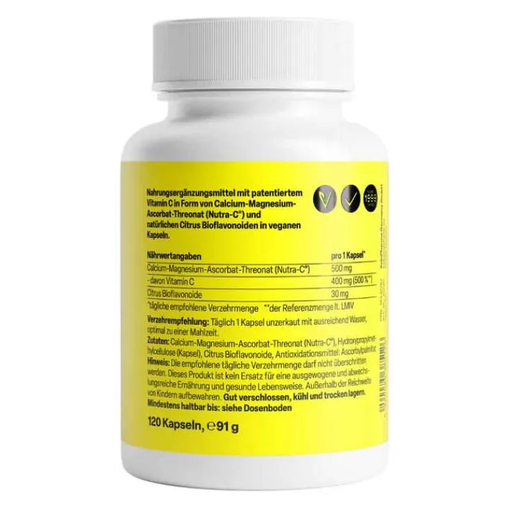 Vitamin C 400 mg Depot Effekt Kapseln, 120 St