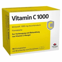 Vitamin C 1000 mg Tabletten, 50 St