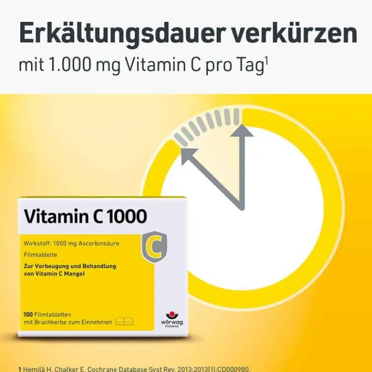 Vitamin C 1000 mg Tabletten, 20 St