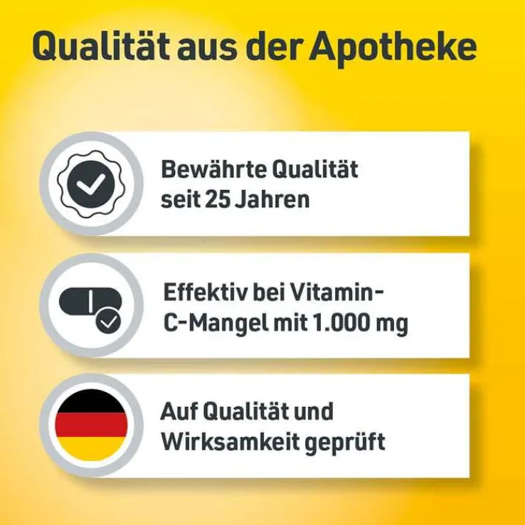 Vitamin C 1000 mg Tabletten, 20 St