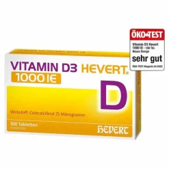Vitamin D3 Hevert 1000 I.E. Tabletten, 100 St