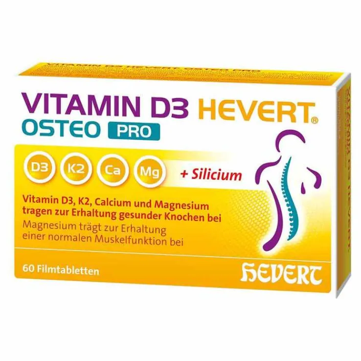 Vitamin D3 Hevert Osteo Pro Filmtabletten, 60 St