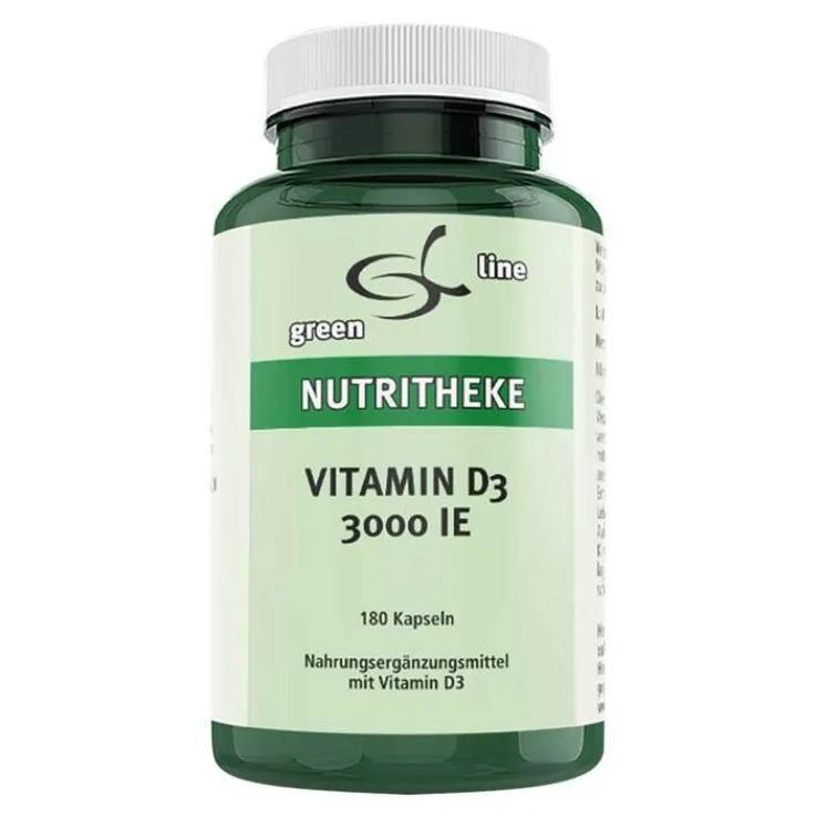 Vitamin D3 3.000 I.E. Kapseln, 180 St