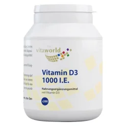Vitamin D3 1.000 I.E. pro Tag Tabletten, 200 St