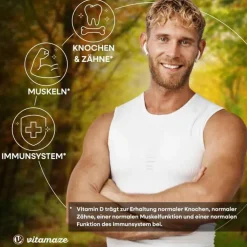 Vitamin D3 2.000 I.E. vegetarisch Tabletten, 240 St