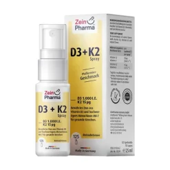 Vitamin D3 + K2 1000 I.E. Spray, 25 ml