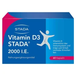 Vitamin D3 STADA 2000 I.E. Kapseln, 60 St
