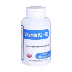 Vitamin K2 + D3 Berco Kapseln, 120 St