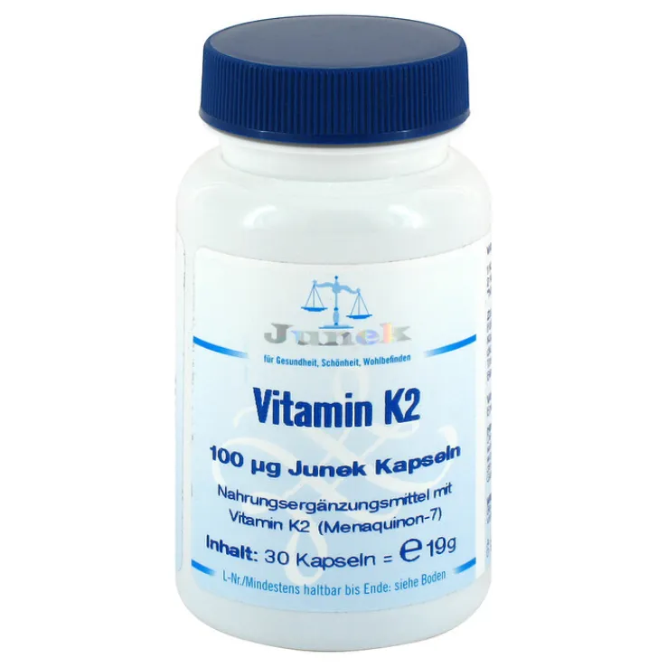 Vitamin K2 100 ug Junek Kapseln, 30 St