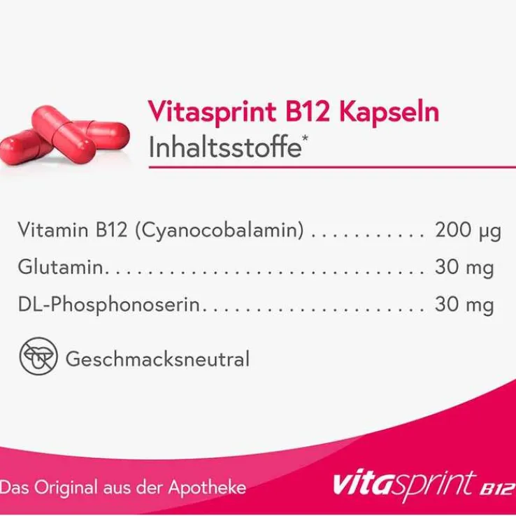 vitasprint B12 Kapseln, 100 St