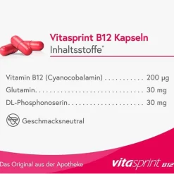 vitasprint B12 Kapseln, 20 St