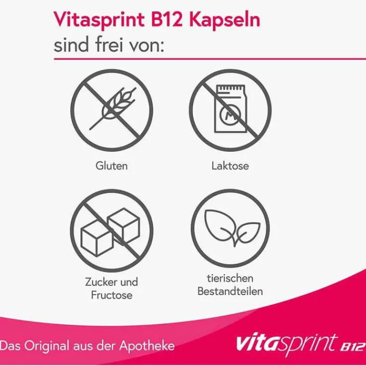 vitasprint B12 Kapseln, 20 St