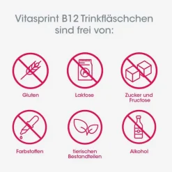 vitasprint B12 Trinkfläschchen mit Vitamin B12 für mehr Energie, 10 St
