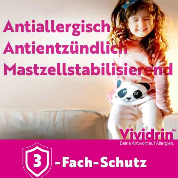 Vividrin® Azelastin Augentropfen Akuthilfe bei Heuschnupfen und Allergien, 6 ml