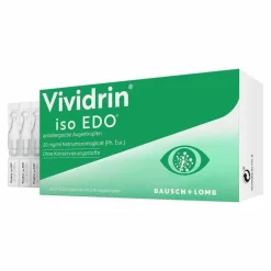 Vividrin iso EDO antiallergische Augentropfen, 20X0.5 ml