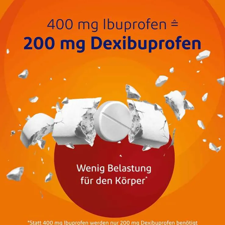 VoltaDexibu Schmerztabletten 200 mg Filmtabletten, 20 St