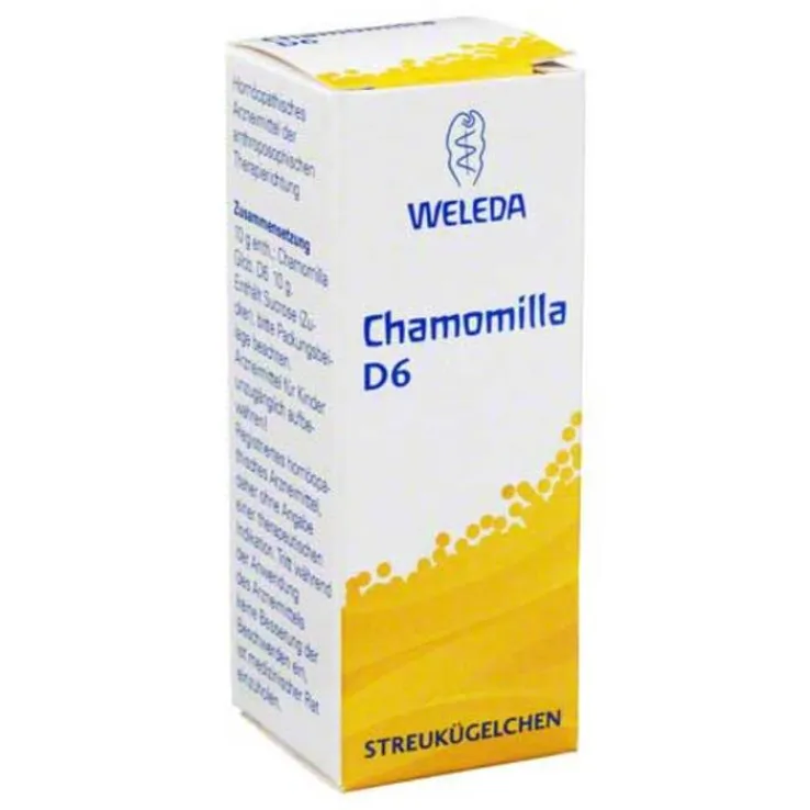 Weleda Chamomilla D 6 Globuli, 10 g