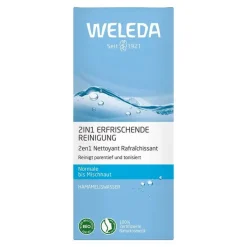 Weleda Erfrischende 2in1 Reinigung Milch, 100 ml