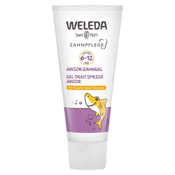 Weleda Junior-Zahngel mit Fluorid, 50 ml