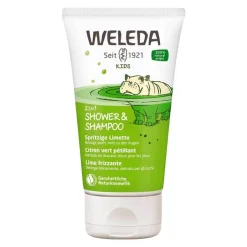 Weleda Kids 2in1 Shower & Shampoo spritzige Limette, 150 ml