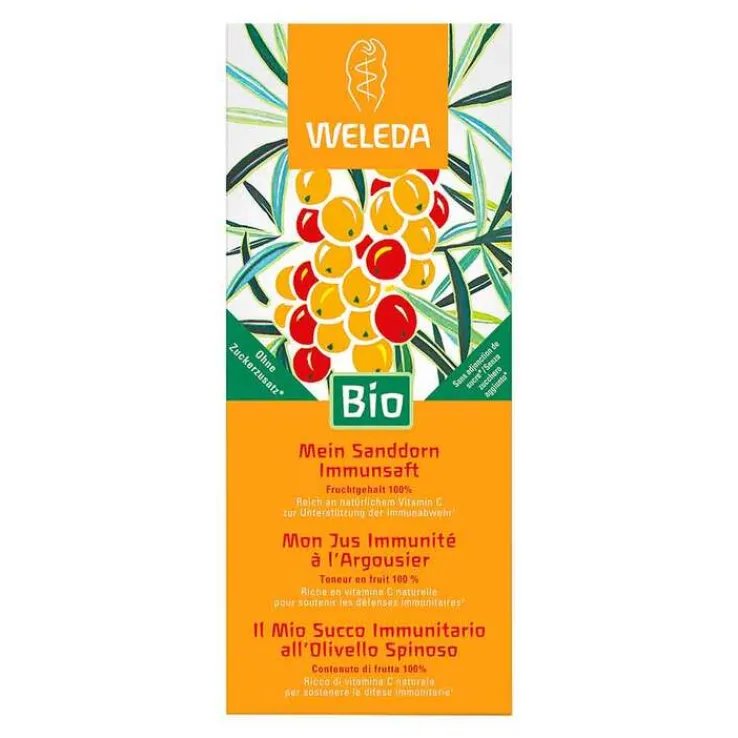 Weleda Mein Sanddorn Immunsaft, 200 ml