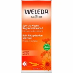 Weleda Sport und Muskel Regenerationsbad Arnika, 200 ml