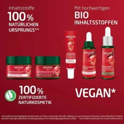 Weleda straffende Nachtpflege Granatapfel & Maca, 40 ml