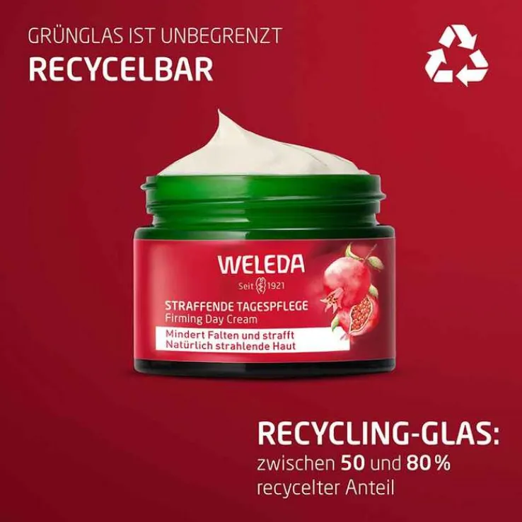 Weleda straffende Tagespflege Granatapfel & Maca, 40 ml