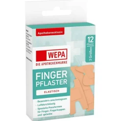 Wepa Fingerpflaster Mix 3 Größen, 12 St