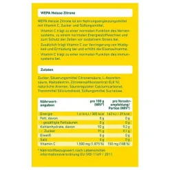 Wepa heiße Zitrone + Vitamin C Pulver, 10X10 g