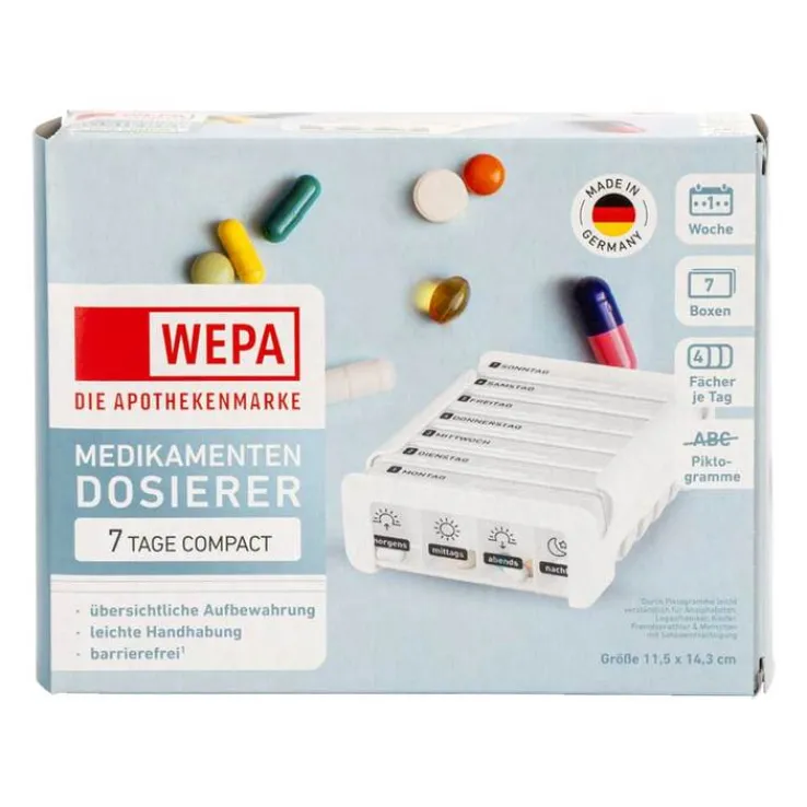 Wepa 7 Tage Compact Wochenmagazin weiß, 1 St