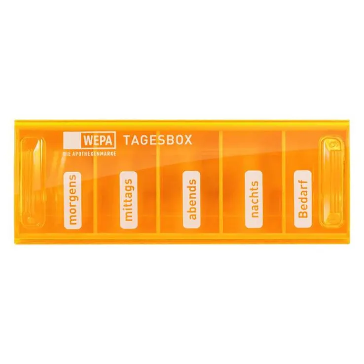 Wepa Tagesbox UV-Schutz + farbig sortiert, 1 St