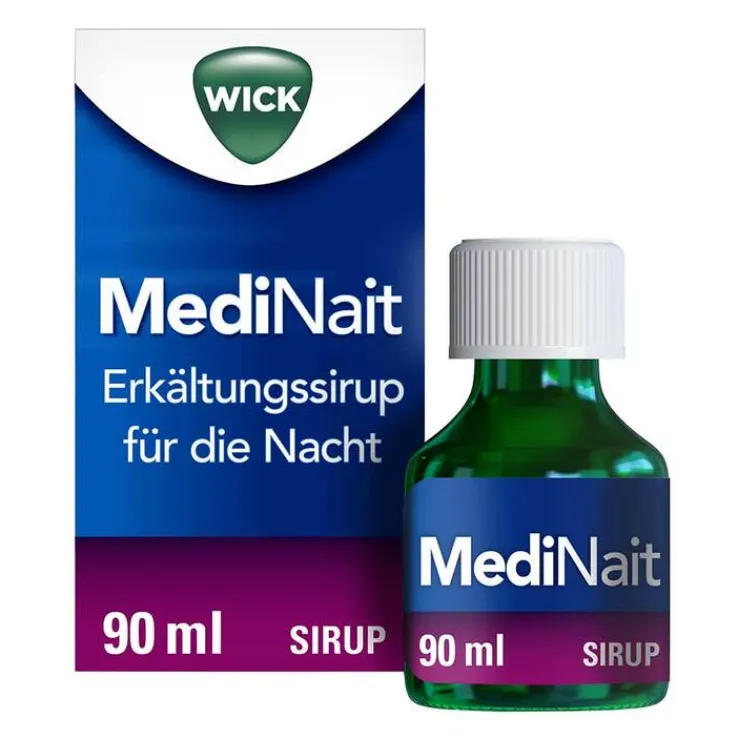 WICK MediNait Erkältungssirup für die Nacht, 90 ml
