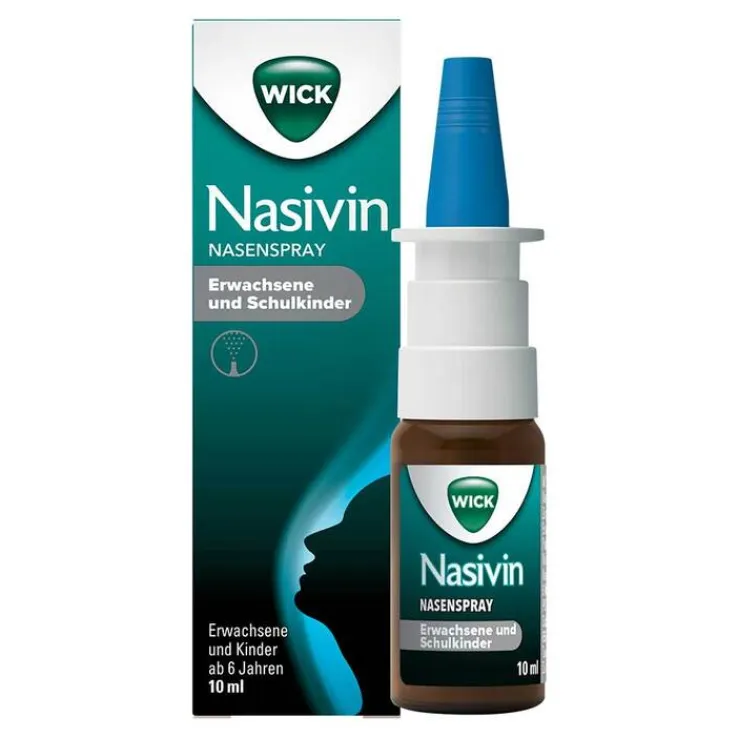 WICK Nasivin Nasenspray Erwachsene / Schulkinder 0,5 mg / ml, 10 ml