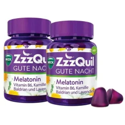 WICK Zzzquil Gute Nacht Weichgummis, 2x60 St