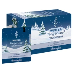 Winter-Teegenuss Zimt Kardamom Ingwer Filterbeutel, 20X2.5 g